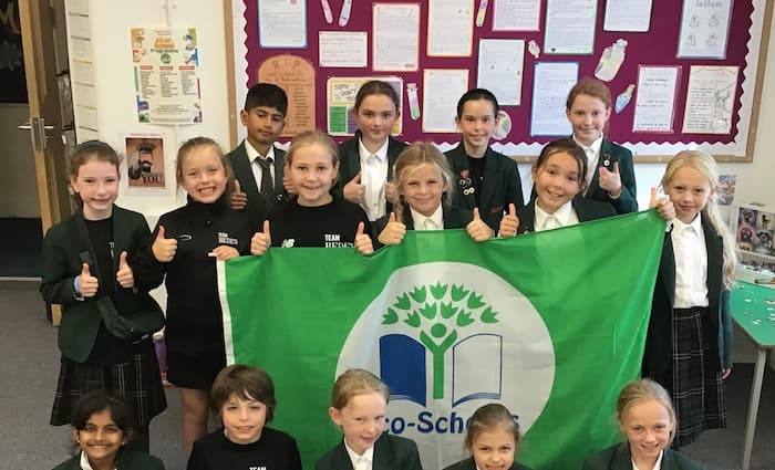 Bede’s Prep School has been awarded a prestigious Eco-Schools' Green Flag